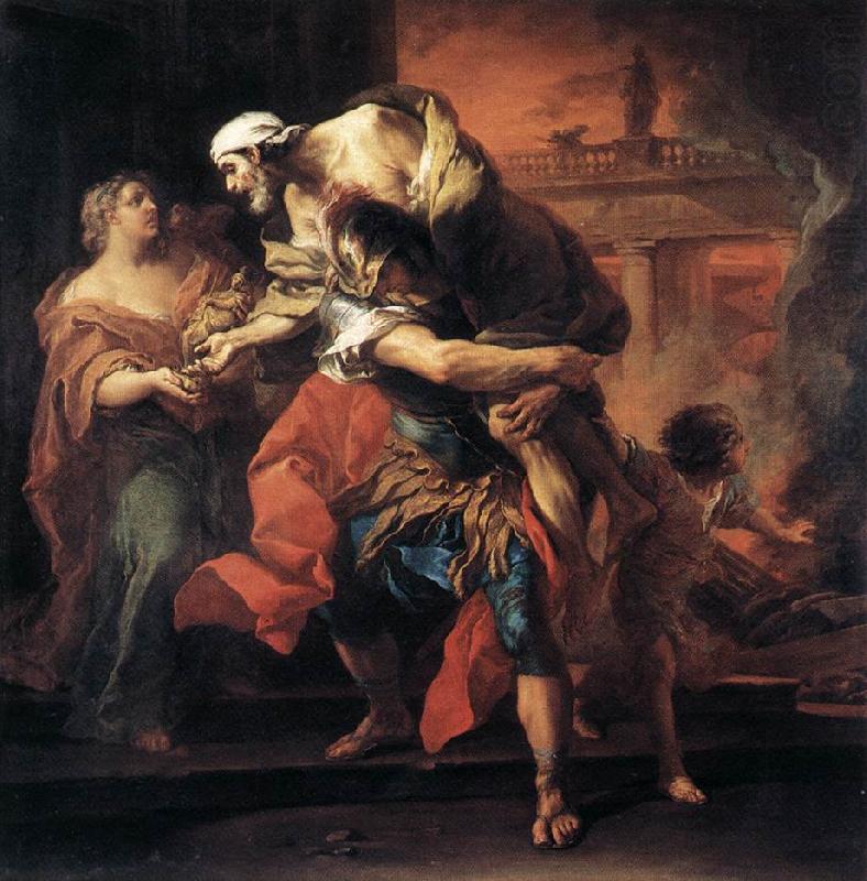 Aeneas Carrying Anchises sg, LOO, Carle van